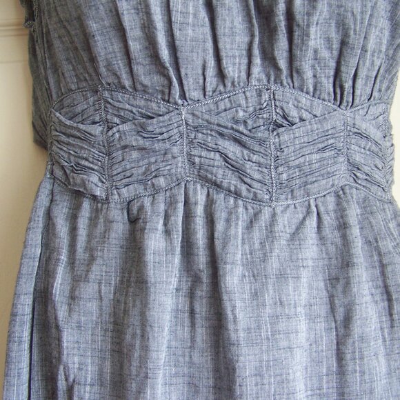 max studio dress short sleeves hobo gray size s - Picture 4 of 7